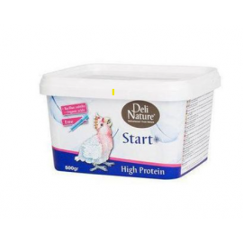DELI NATURE PAPA DE CRIAÇÃO MÃO START + HIGHT ENERGY- 500 GR
