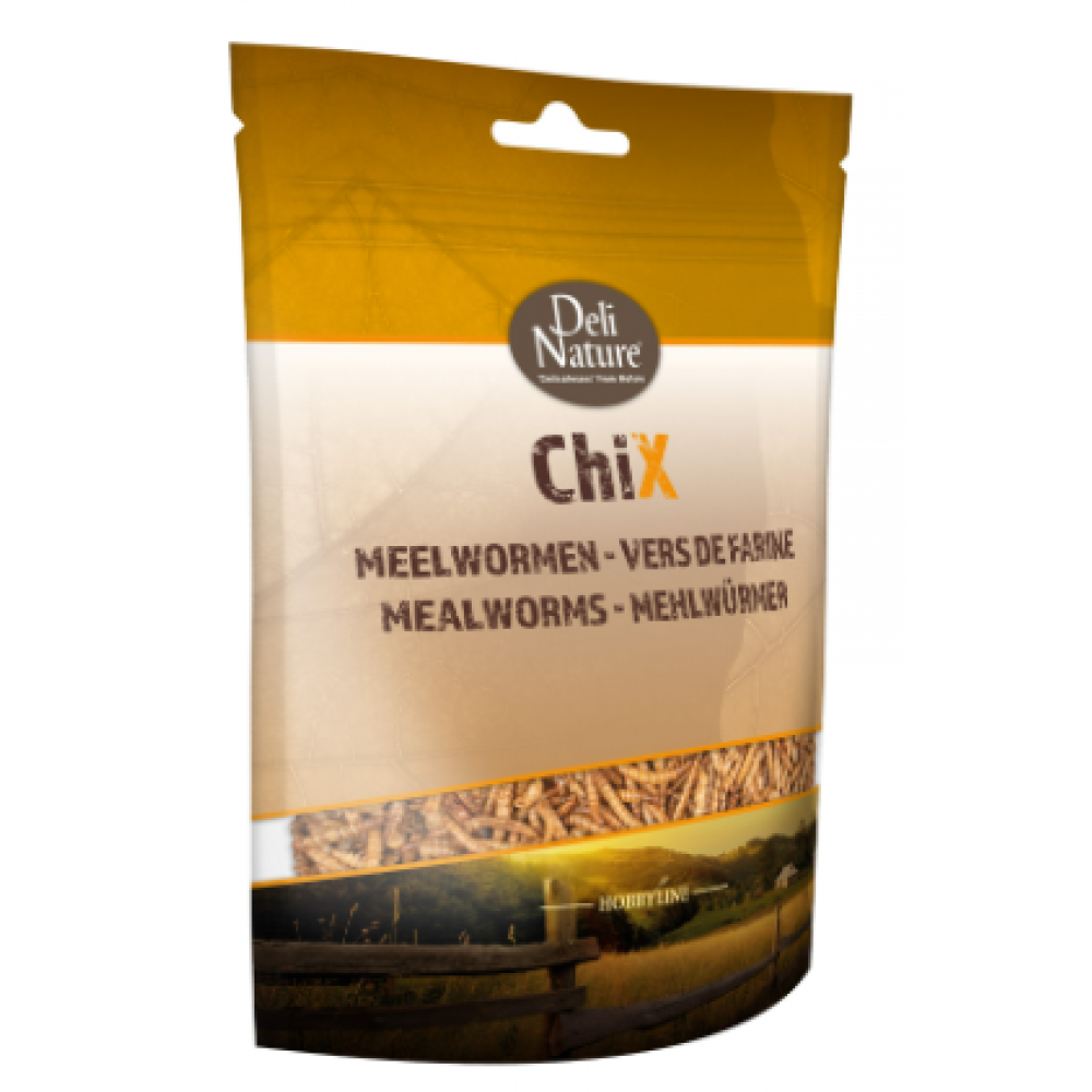 DELI NATURE HOBBYLINE CHIX MEALWORMS - 500G