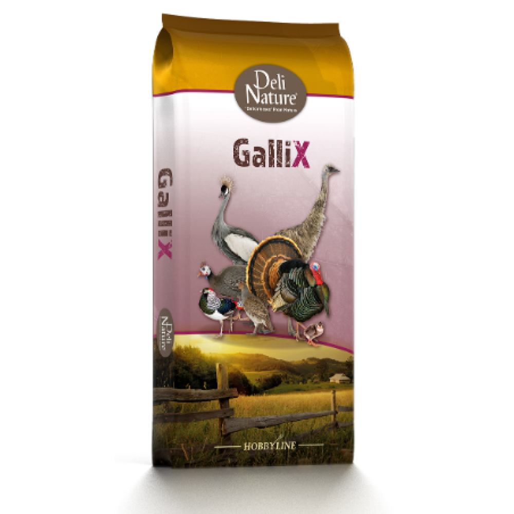 DELI NATURE HOBBYLINE GALLIX TURKEY GROWTH PELLET - 20KG