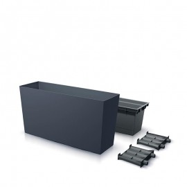 FLOREIRA URBI CASE BETON EFECT  M ANTRACITE -770MM