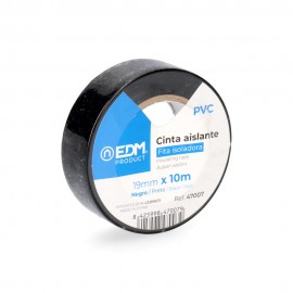 FITA COLA PRETA ISOLANTE " SUPRA "  10M X 19MM