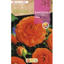 S.BOLBO SAQUETA RANUNCULO FRANCESILLA LARANJA -EBRF6105