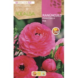 S.BOLBO SAQUETA RANUNCULO FRANCESILLA ROSA -EBRF6115