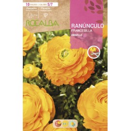 S.BOLBO SAQUETA RANUNCULO FRANCESILLA AMARELO -EBRF6120