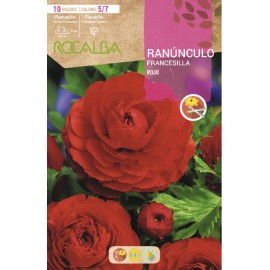 S.BOLBO SAQUETA RANUNCULO FRANCESILLA VERMELHO -EBRF6125
