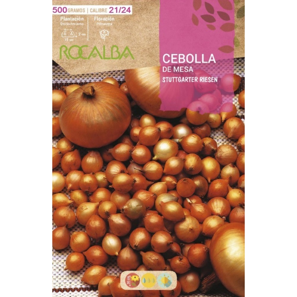 S.BOLBO RO.SAQUETA CEBOLA RIESEN- 500GR        - ENCG3385