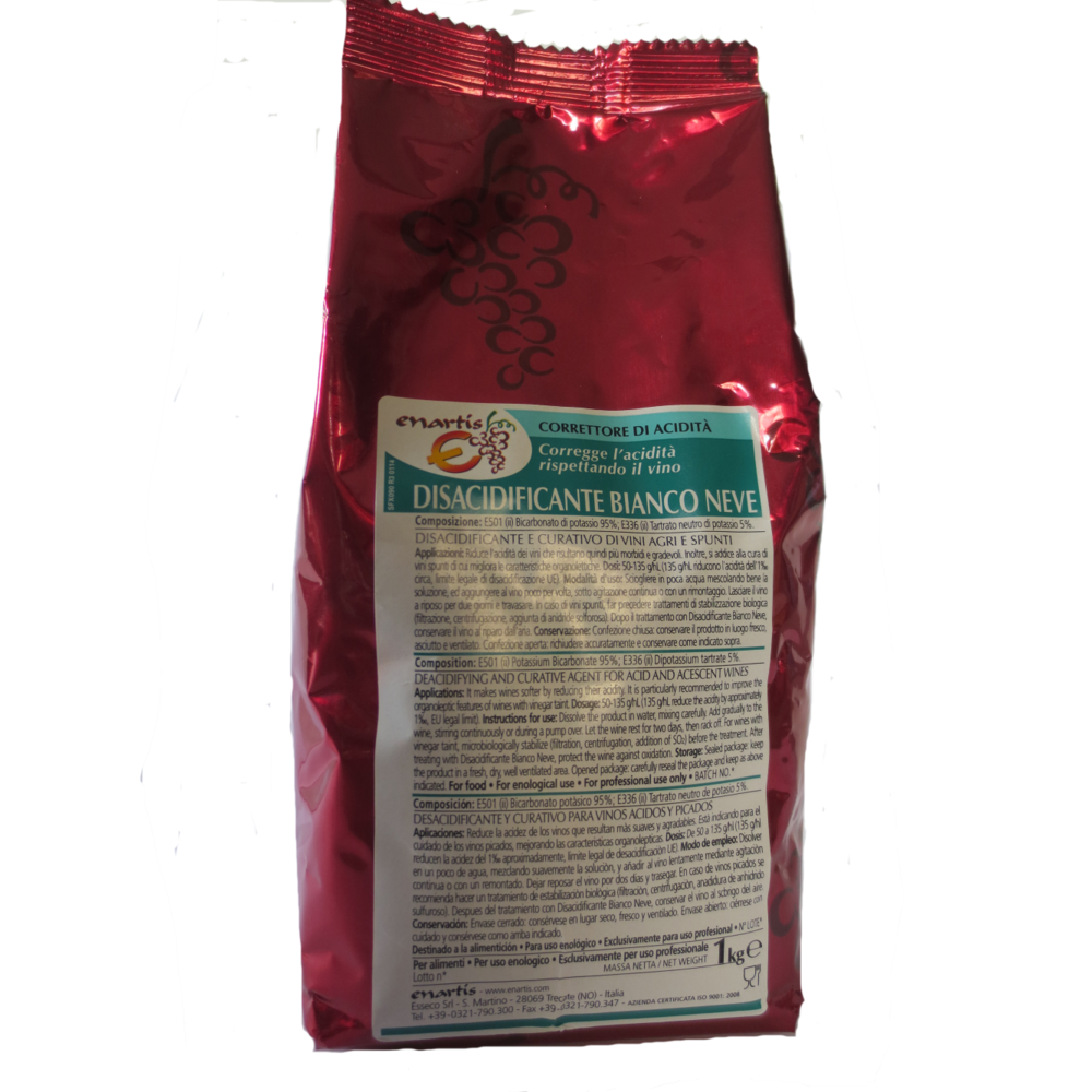 DESACIDIFICANTE BRANCO NEVE ENARTIS - 1 KG