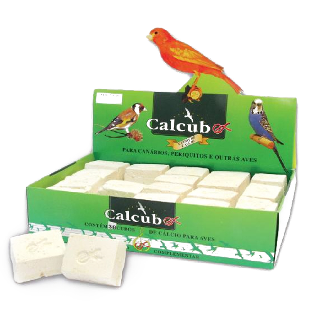 CALCUBEX - CUBOS DE CALCIO BICO DURO - UNIDADE