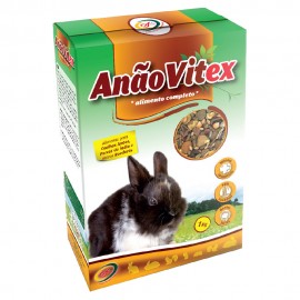 ANÃOVITEX - MISTURA PARA COELHOS ANÕES - 1KG