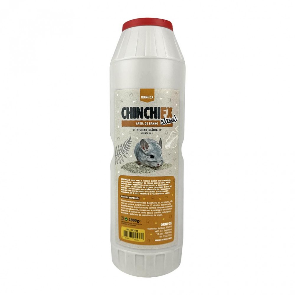 EX CHINCHIEX AREIA DE BANHO CHINCHILA 1.9KG