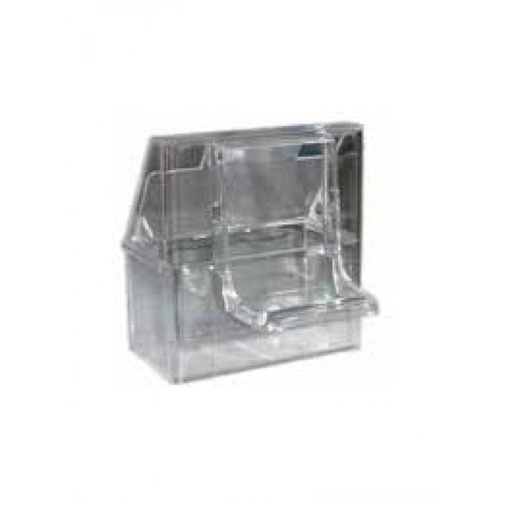 COMEDOURO CRISTAL COM GAVETA