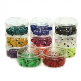 ANILHAS DE POMBOS PLASTICO - 1 - 25 N