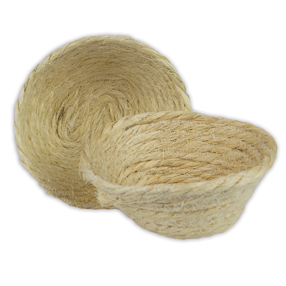 NINHO SISAL MINI P/CANARIOS S/SUPORTE