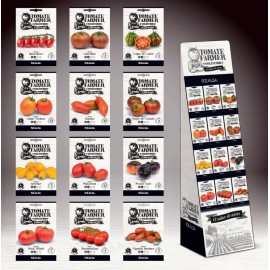 EXPOSITOR COMPLETO ROCALBA PVL TOMATES FARMER- 12 X 20 PACOTES