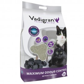 VADIGRAN AREIA P/ GATOS LITTER MAXIM ODOUR CONTROL -12 KG