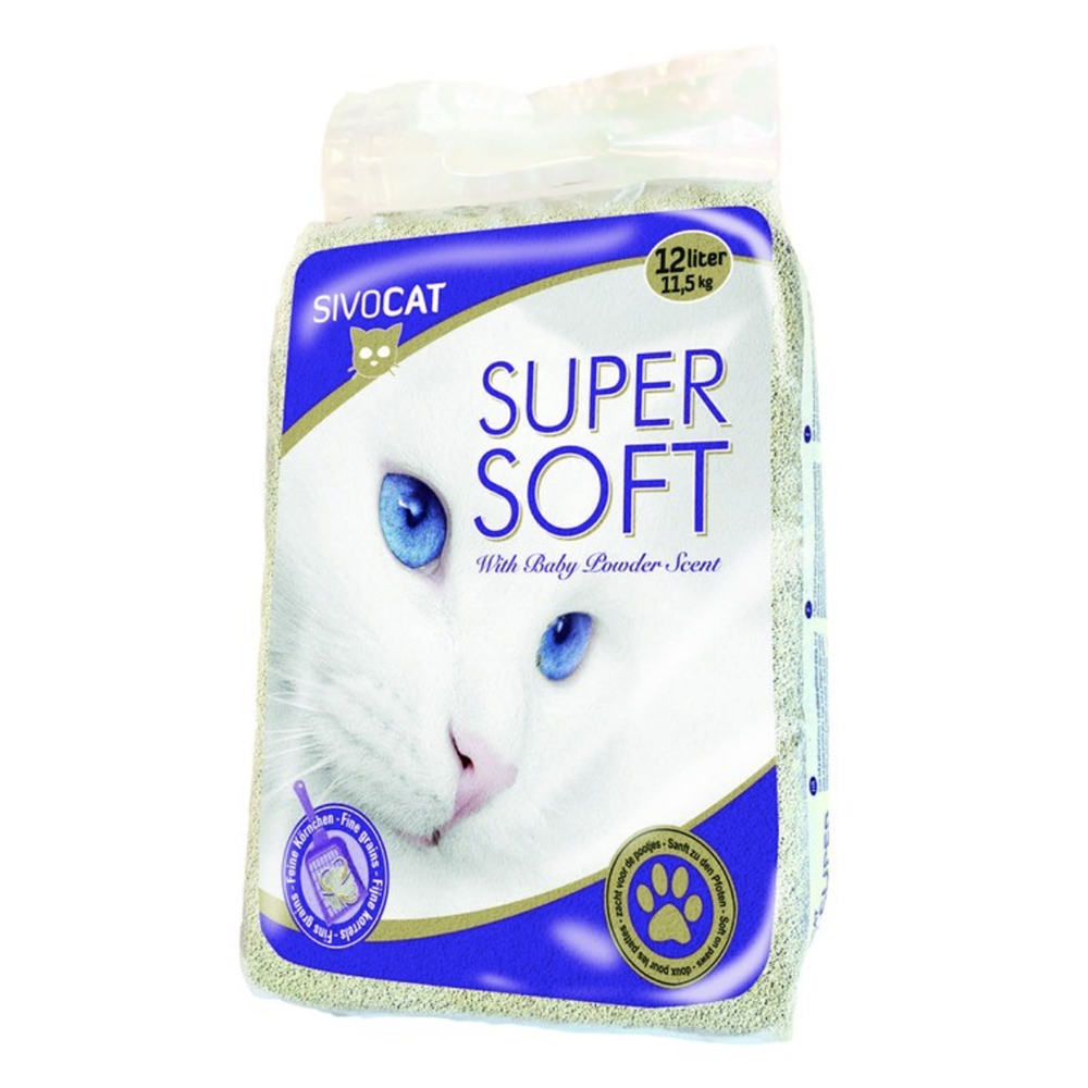 AREIA P/ GATOS SIVOCAT ULTRA SOFT  12 KG