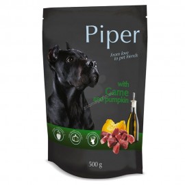 PIPER - CÃO ADULTO COM CAÇA E ABOBORA- 500 GR