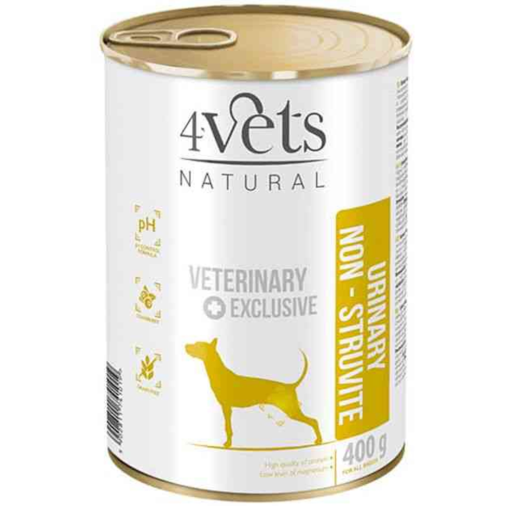 4VETS - CÃO ADULTO DIETA VETERINÁRIA -URINARY SUPPORT -400GR