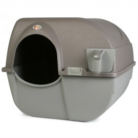 TOILETE "ROLL"N"CLEAN" PARA GATOS PEQUENA CINZA