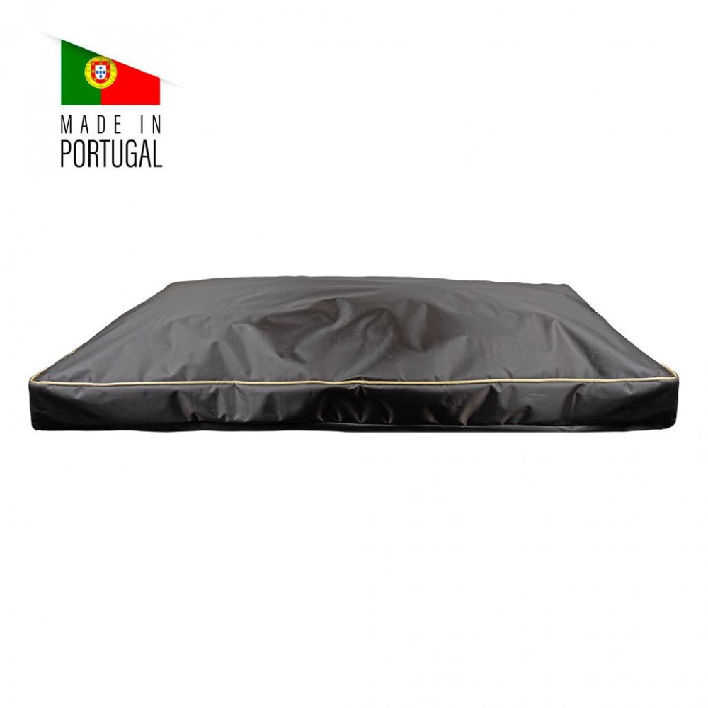 COLCHÃO PRETO HOMIPET "MANHATTAN" PARA CÃES 120 X 80CM