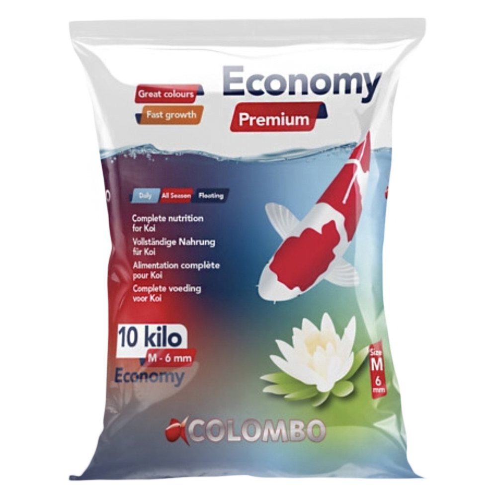 COLOMBO ECONOMY - ALIMENTO PARA KOI- 10KG / 40LT