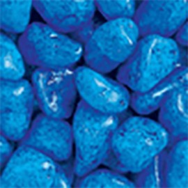 DECORAÇÃO PARA AQUÁRIO - AREIA COLORIDA BRILHANTE (AZUL)1KG