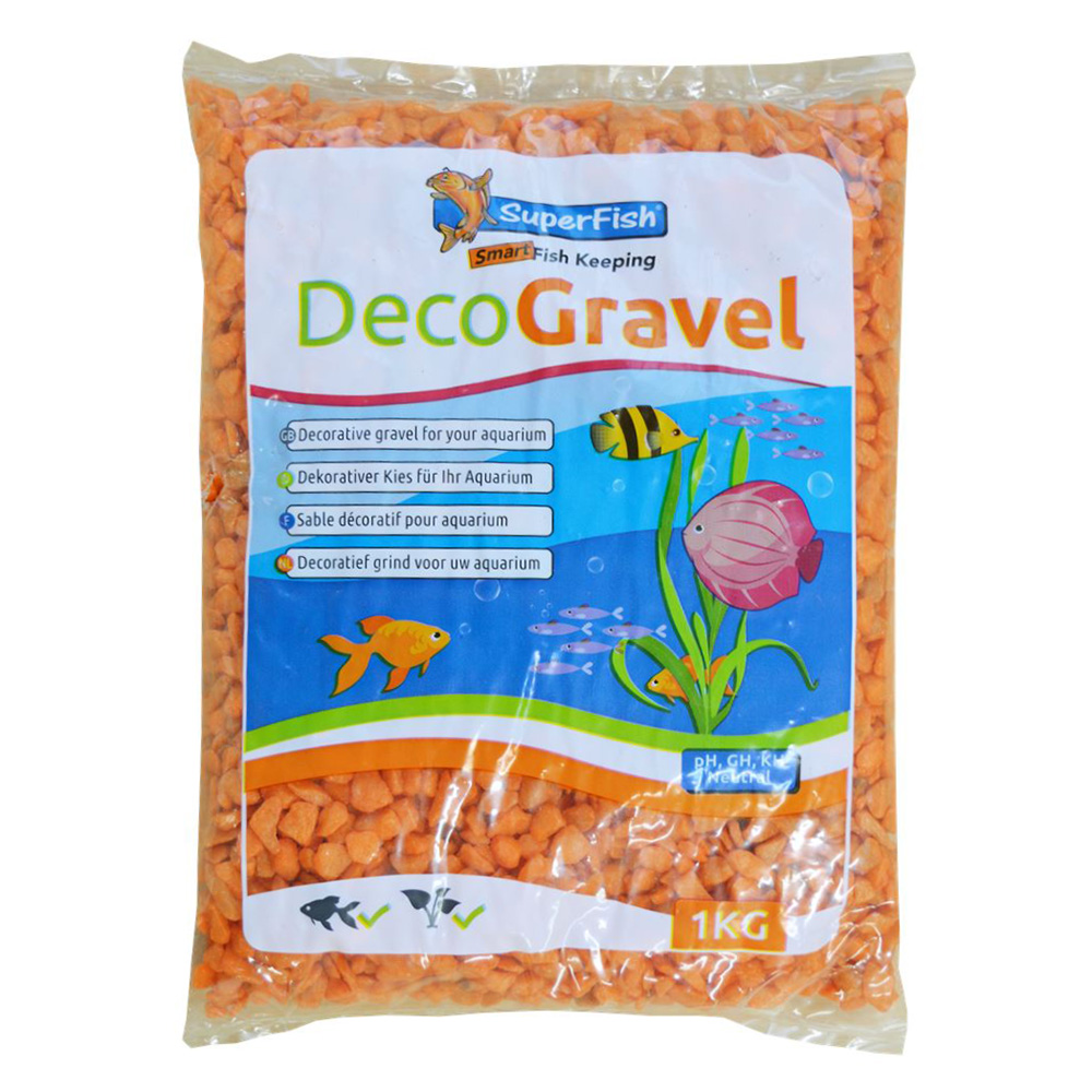 AREIA COLORIDA (LARANJA NEON)- 1 KG