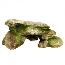 DECORAÇÃO PARA AQUÁRIO - ESCONDERIJO DE PEDRA MÉDIO