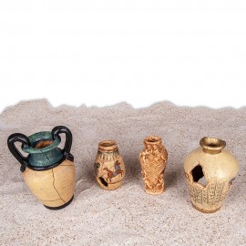 DECORAÇÃO PARA AQUÁRIO - VASO EGÍPCIO GRANDE