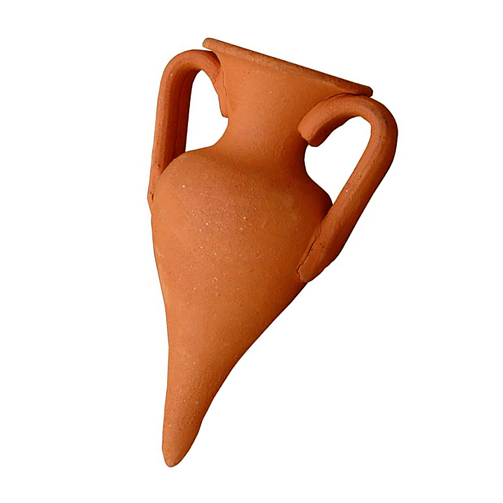 DECORAÇÃO PARA AQUÁRIO - ÂNFORA TERRACOTA 9CM