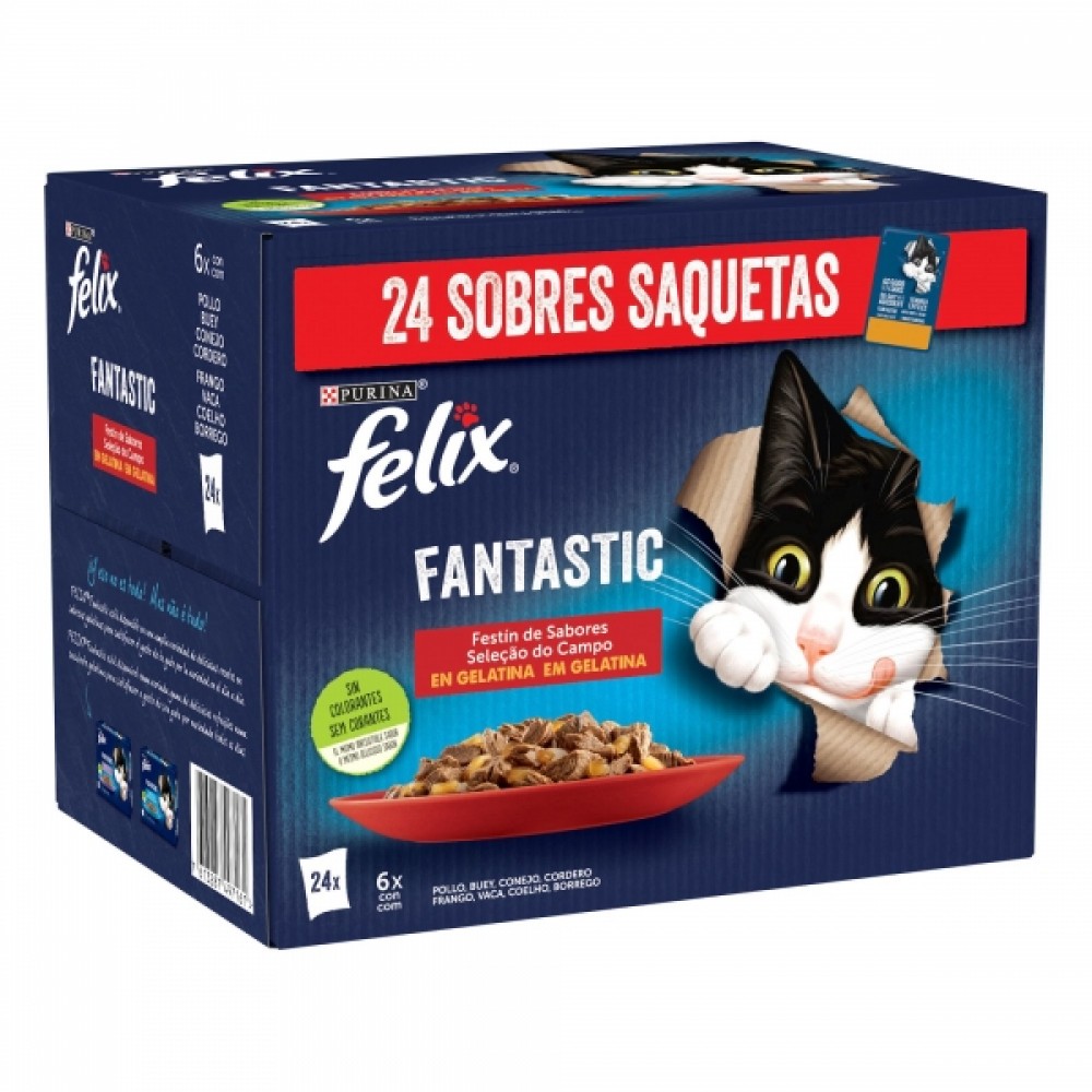 FELIX FANTASTIC MULTISABORES-  24X85GR