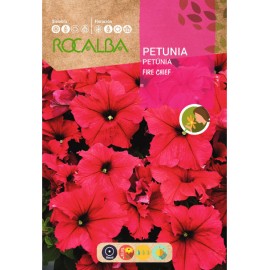 S.PETUNIA ROCALBA VERMELHA " FIRE "