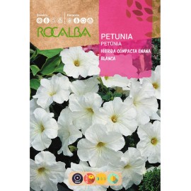S.PETUNIA ROCALBA BRANCA ANA HIBRIDO