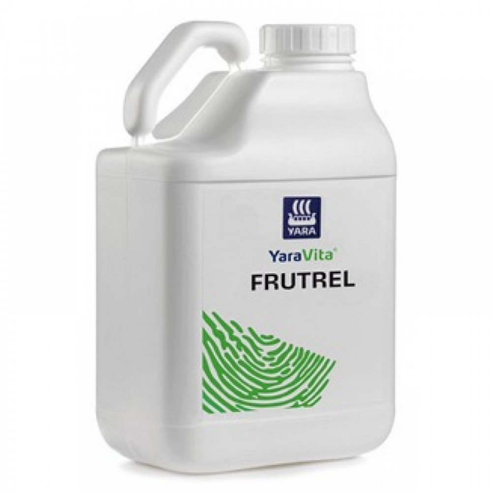 ADUBO YARA VITA FRUTREL 4,3%N; 15%P2O5; 17,5%CaO; 6,3%MgO; 1,3%B; 2,5%Zn  -10 LT