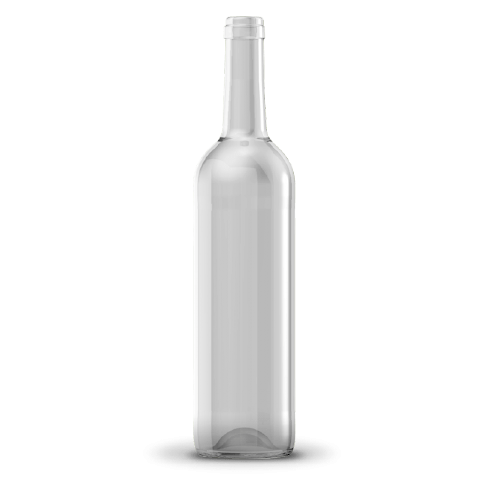 GARRAFA DE VIDRO BORDALESA PRESTIGIO BRANCO 75 CL