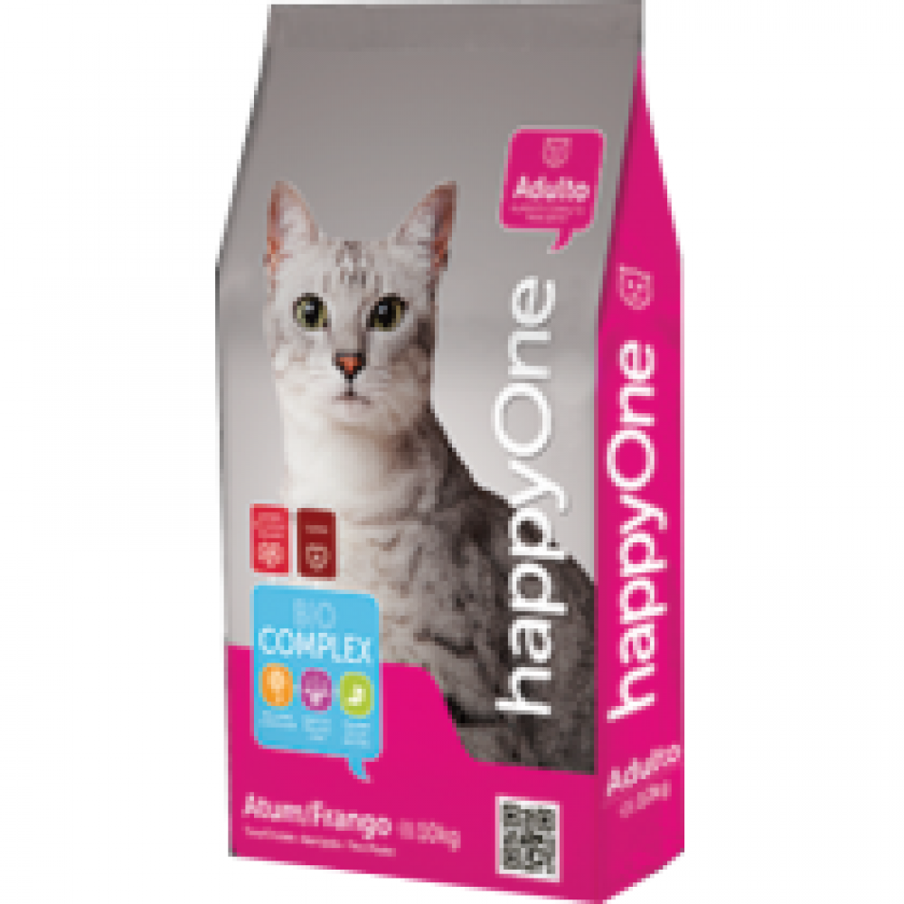 HAPPY ONE GATOS ATUM/FRANGO - SC  2 KG