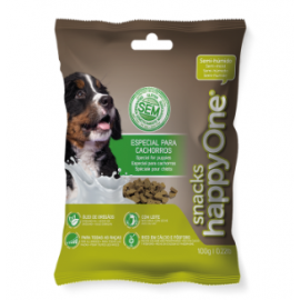 HAPPY ONE SNACKS SEMI-HUMIDO CACHORROS  - 100GR