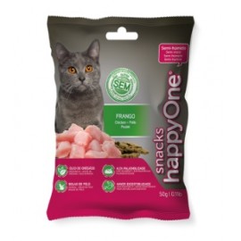 HAPPY ONE SNACKS SEMI-HUMIDO GATO FRANGO - 50GR