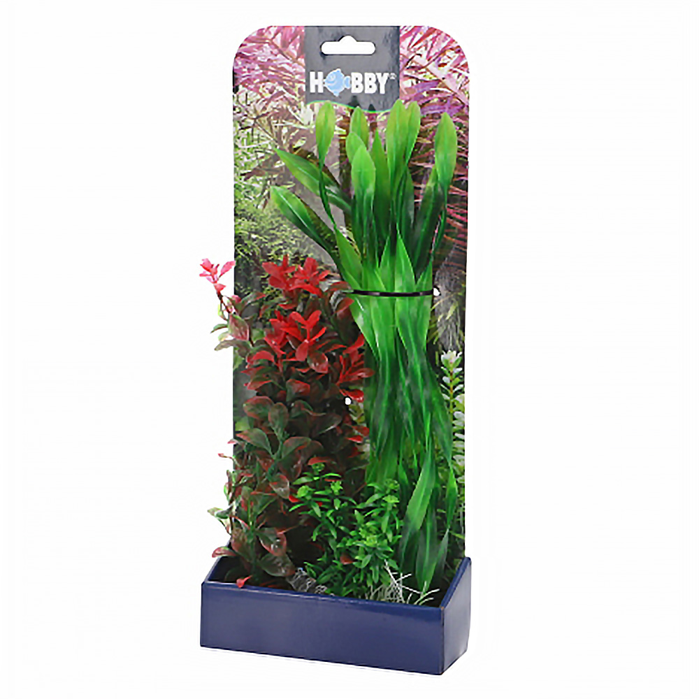DECORAÇÃO PARA AQUÁRIO -  PLANTAS SET 2 (KIT 3 PLANTAS)