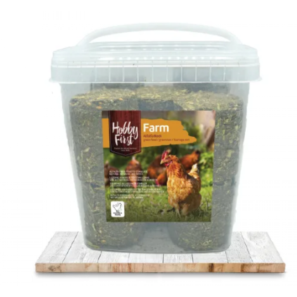 HOBBY FIRST FARM ALFALFA BLOCK  2.5 KG