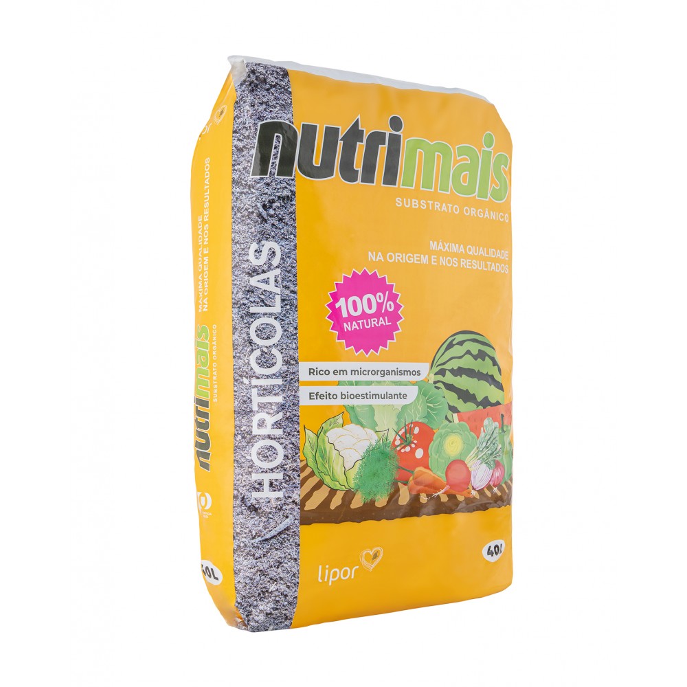 SUBSTRATO ORGANICO NUTRIMAIS HORTICOLAS  - SC 40LT