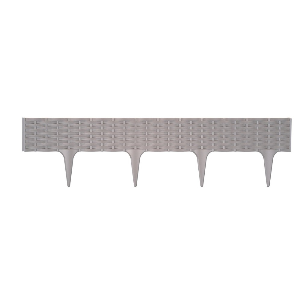 BORDADURA PARA JARDIM IBRA CINZENTO - 3,90MT