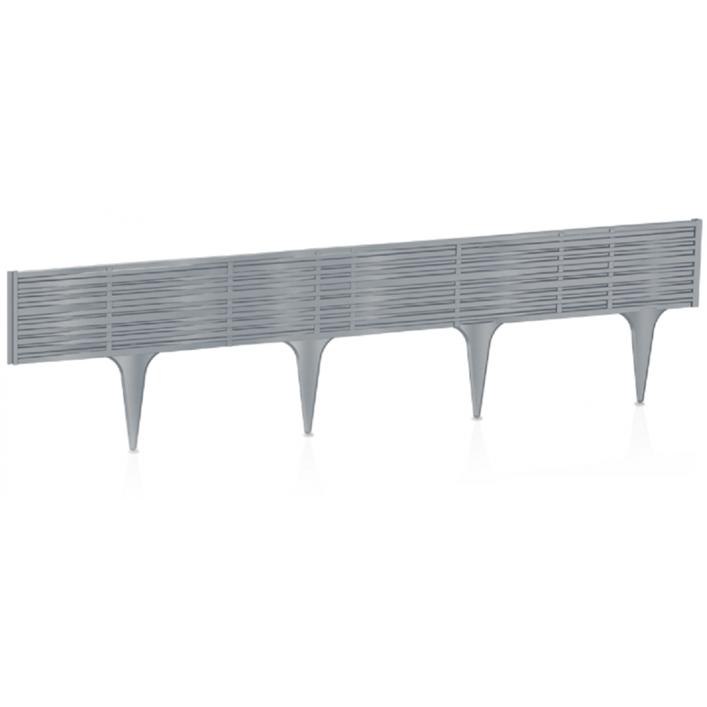 BORDADURA PARA JARDIM IBWI CINZENTO - 3,90MT