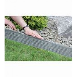 BORDADURA PARA JARDIM IBWI CINZENTO - 3,90MT