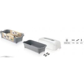 MESA DE CULTIVO RESPANA WOOD 3 EM 1 BAIXA - CINZA