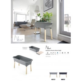 MESA DE CULTIVO RESPANA WOOD 3 EM 1 ALTA - CINZA
