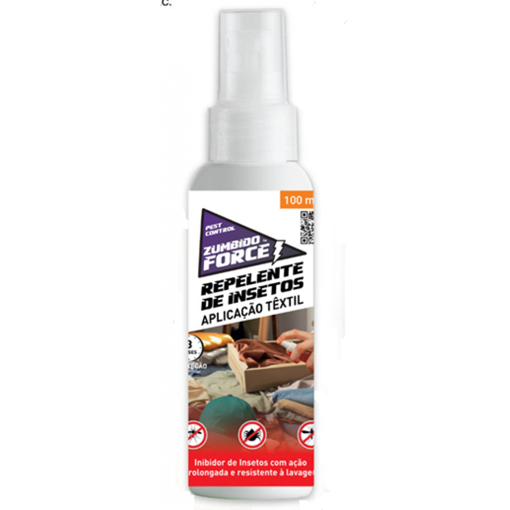 ZUMBIDO FORCE - REPELENTE TEXTIL - 100ML
