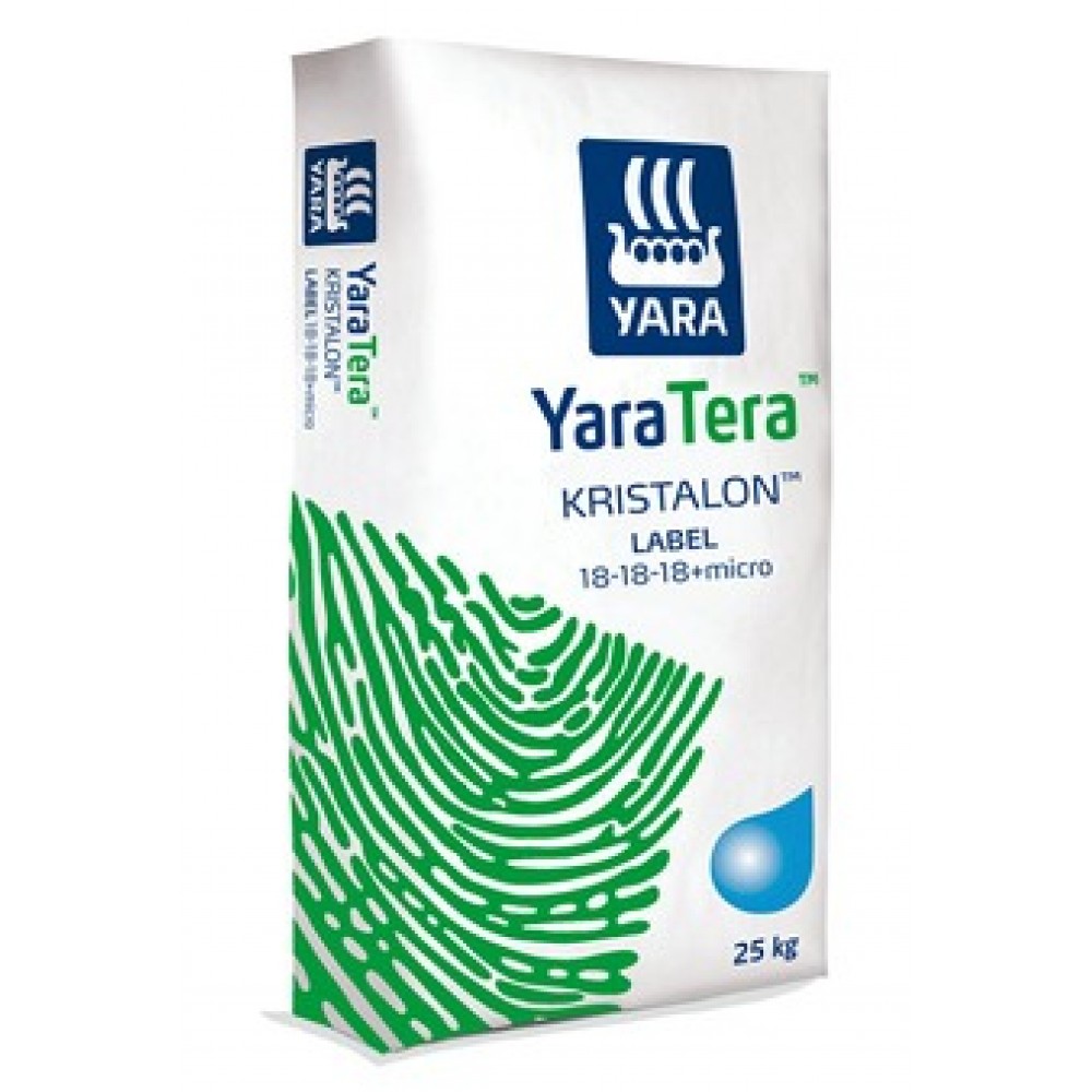 ADUBO YARA KRISTALON VERDE 18.18.18   - SC 25 KG