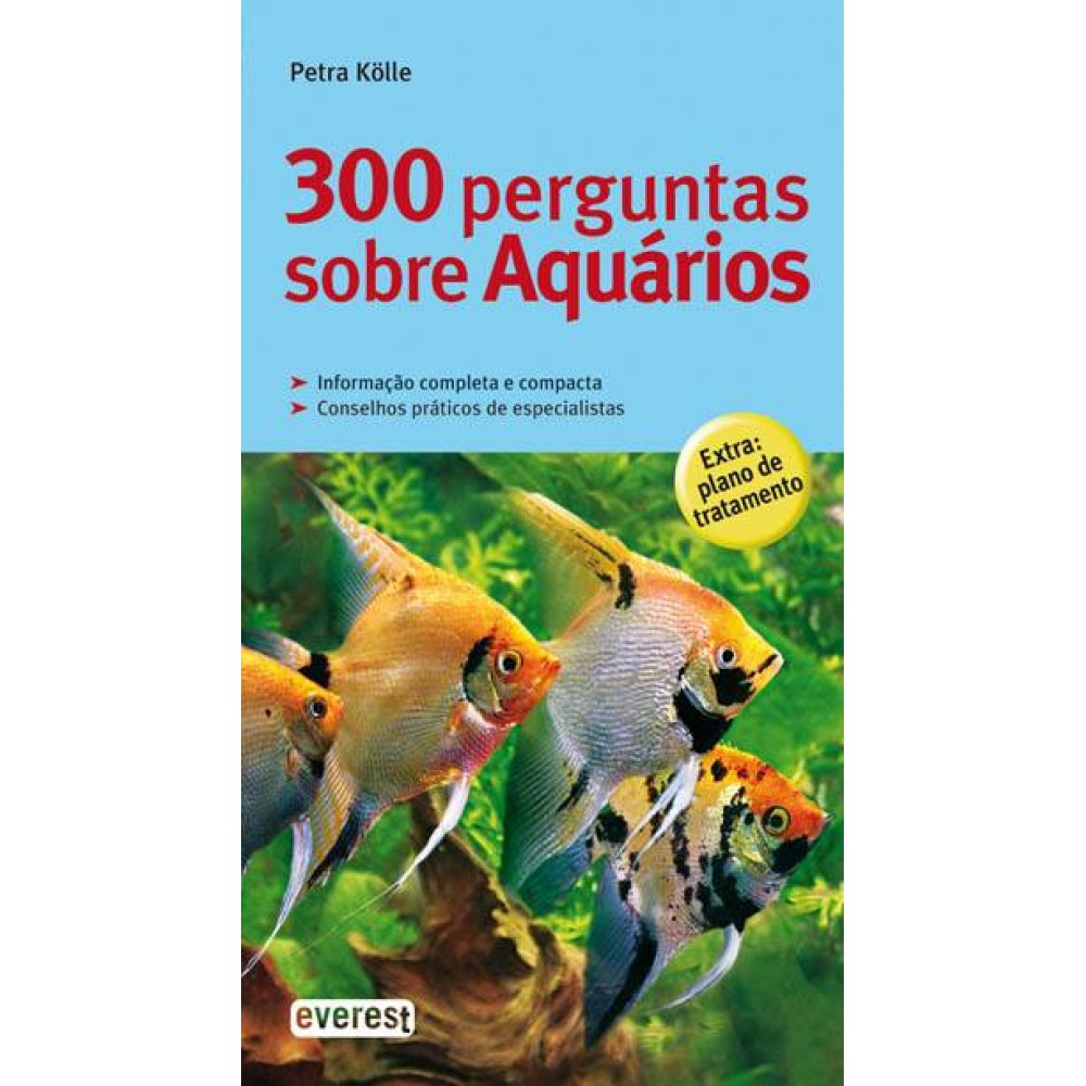 LIVRO "300 PERGUNTAS SOBRE AQUÁRIOS"
