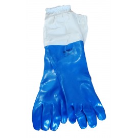 LUVAS PVC GROSSAS AZUL
